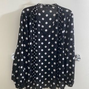 WORTHINGTON Polka dot top